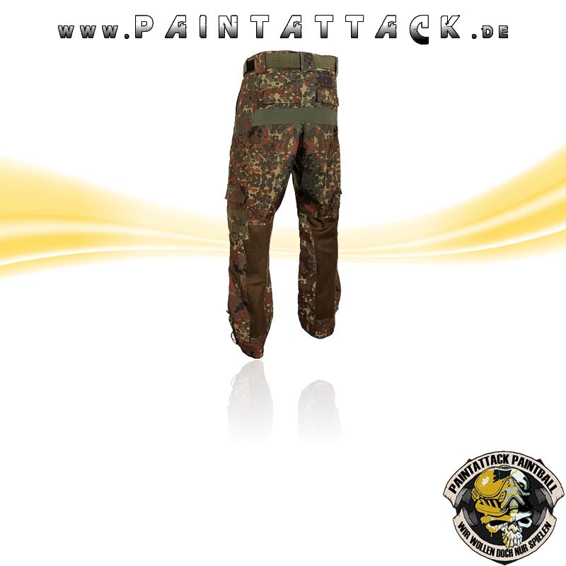 Pro Toyz pt-field Tactical Speed Pants / Molle Paintball Hose Flecktarn camo Gen6 XL – Bild 2