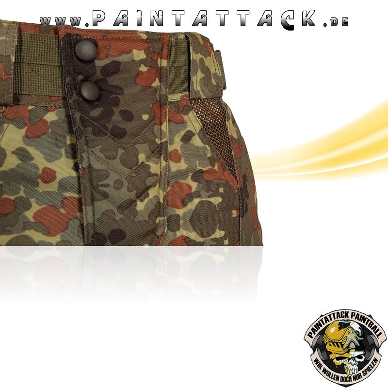 Pro Toyz pt-field Tactical Speed Pants / Molle Paintball Hose Flecktarn camo Gen6 XXL – Bild 3