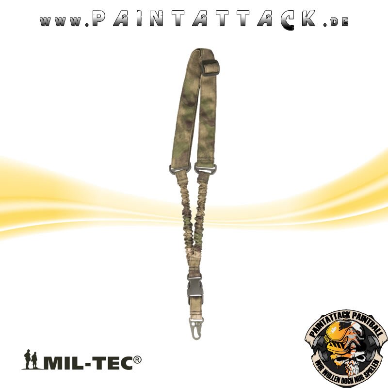 Basic Tragegurt mit Bungee 1-Point Flecktarn – Bild 4