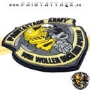 Paintattack Paintball 3D Rubberpatch Gelb – Bild 4
