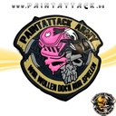 Paintattack Paintball 3D Rubberpatch Gelb – Bild 6