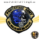 Paintattack Paintball 3D Rubberpatch Gelb – Bild 8