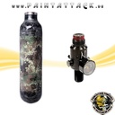 0,25l 300bar Armotech HP System mit Marken-Regulator Ninja ultra light Regulator – Bild 3