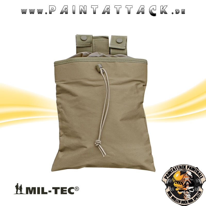 Abwurfsack Empty Shell Pouch Magazin Abwurfbeutel groß Oliv – Bild 6