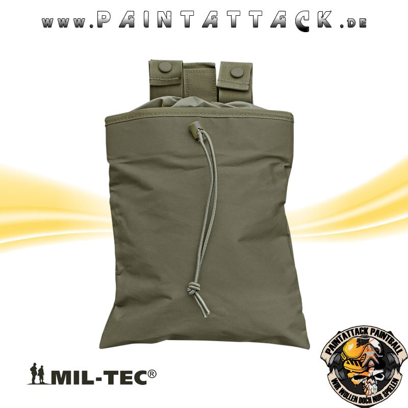 Abwurfsack Empty Shell Pouch Magazin Abwurfbeutel groß Schwarz – Bild 4