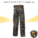 Kommandohose Smock-Attack  Hose für Paintball und Airsoft - Flecktarn M – Bild 2