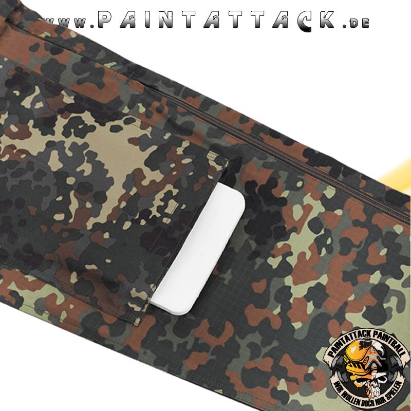 Kommandohose Smock-Attack  Hose für Paintball und Airsoft - Flecktarn XL – Bild 4