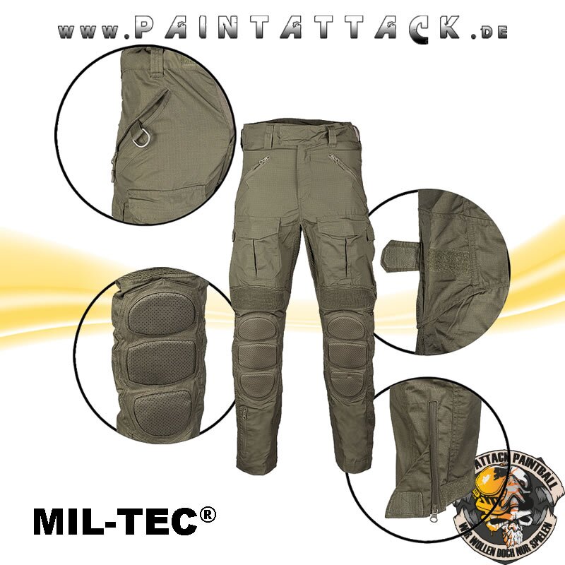Einsatzhose Combat Pants Chimera oliv S – Bild 3