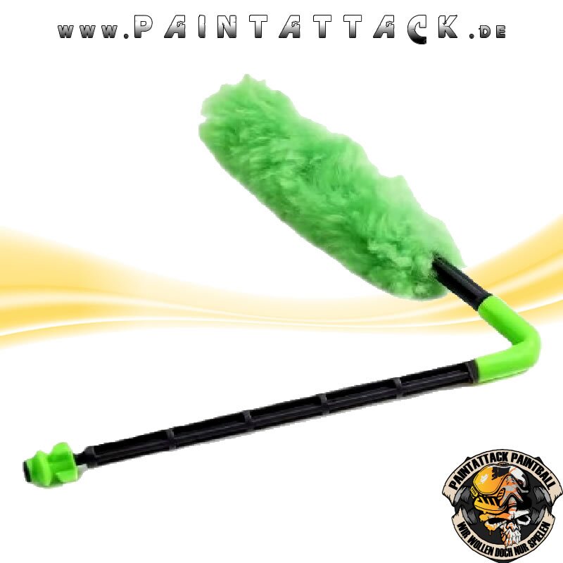 Paintball Laufreiniger Attack Swab Pro – doppelseitig, knickbar Rot – Bild 3