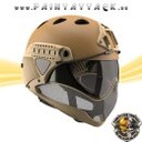 WARQ Tactical Helm Ersatzglas thermal Visier smoke – Bild 9
