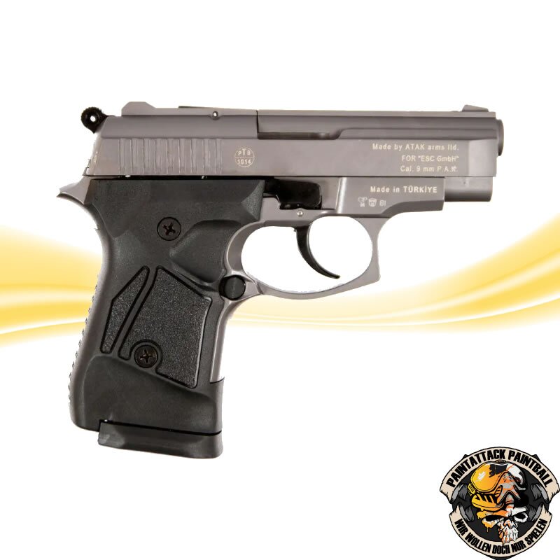 Zoraki 914 Pistole 9mm PAK Schreckschusspistole Titan – Bild 2