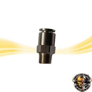 Macroline Fitting 6 mm 1/4" Schlauchkupplung gerade – Bild 3