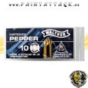 Schreckschuss Revolver ME 38 Compact 380 - 9 mm R Knall Nickel – Bild 7