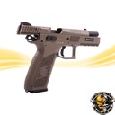 ASG CZ P-09 Airsoft GBB Pistole ab 18 mit Polymer Schlitten - TAN – Bild 3