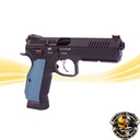 CZ Shadow 2 ACZ Shadow 2 ASG Airsoft Pistole CO2 GBB  Schwarz - Blau – Bild 3