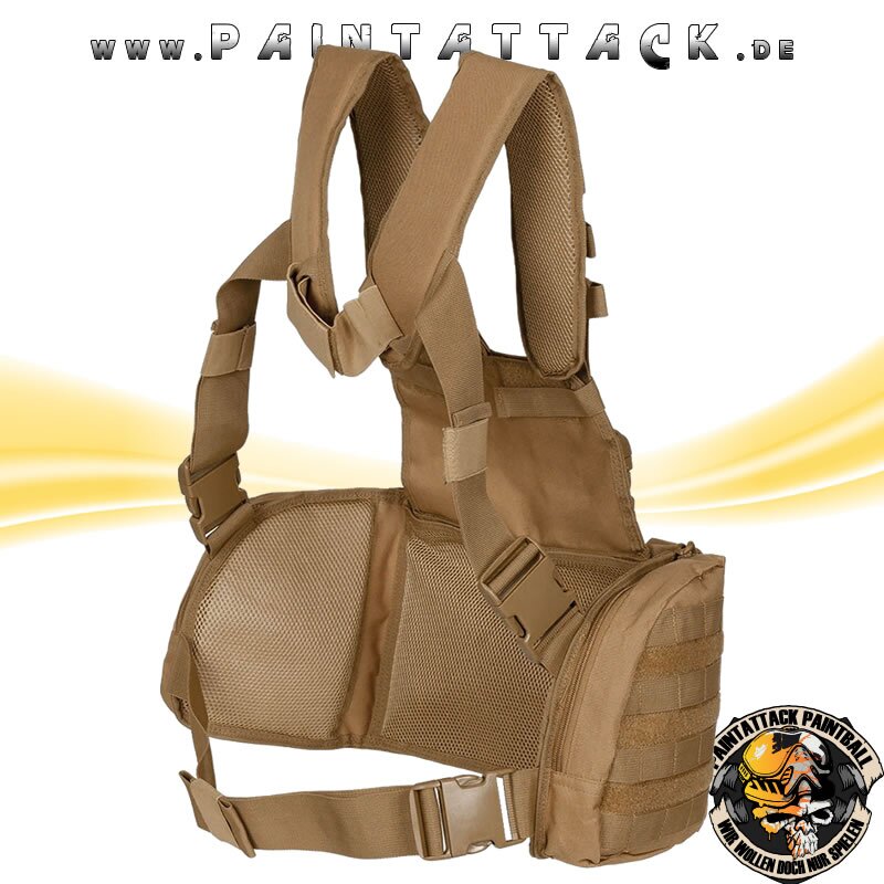 Chest Rig Mission Attack Magfed Weste Tan Coyote – Bild 4