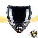 Empire EVS Paintball Maske schwarz - orange mit 2 Maskengläsern  (Clear und Ninja) – Bild 2