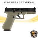GLOCK 17 Gen5 9mm P.A.K Battlefield Green Gaspistole - Schreckschusspistole – Bild 2