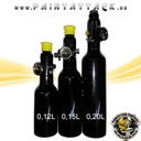 HP Flasche 0,15L 200 Bar (9ci) Xtreme-Short Paintball Preset System - Optimal für Mag-Fed – Bild 2