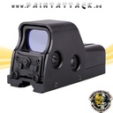 Holosight Red Green Dot Sight Visier 533 Style QD Mount mit Schnellverschluss schwarz – Bild 2