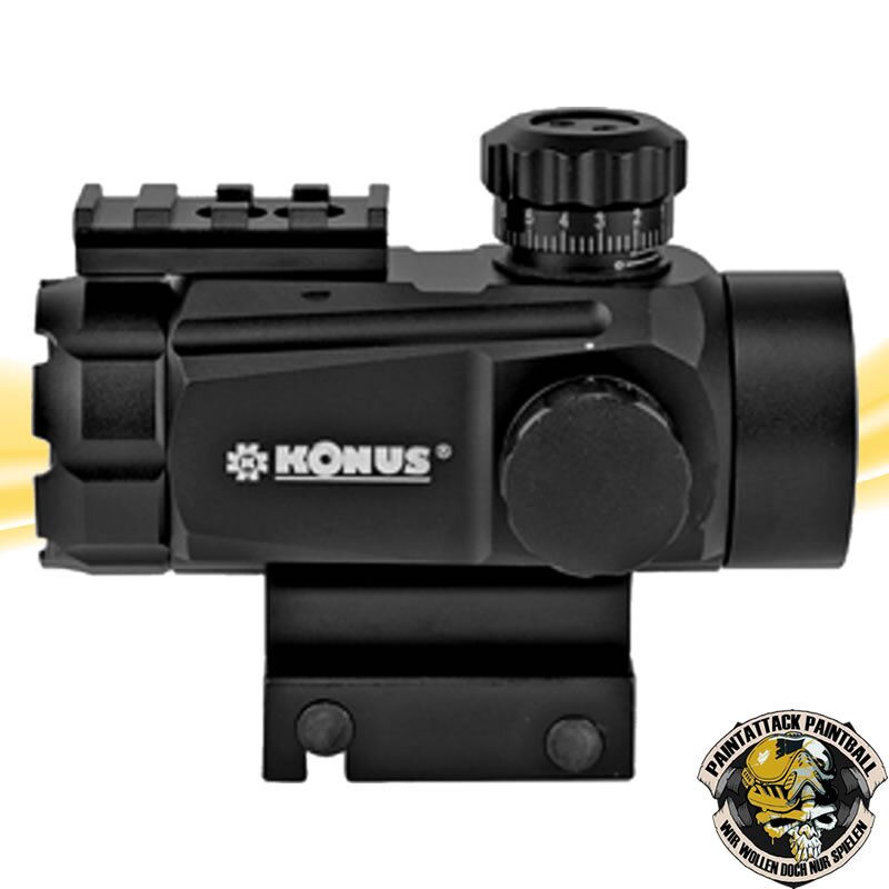 Konus Konusight Red Dot Visier KON7378  Zieleinrichtung für Weaver Rails – Bild 2