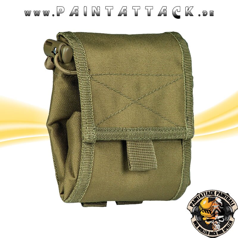 Magazin Abwurfsack Mil-Tec Empty Shell Pouch Collaps Abwurfbeutel – Bild 7