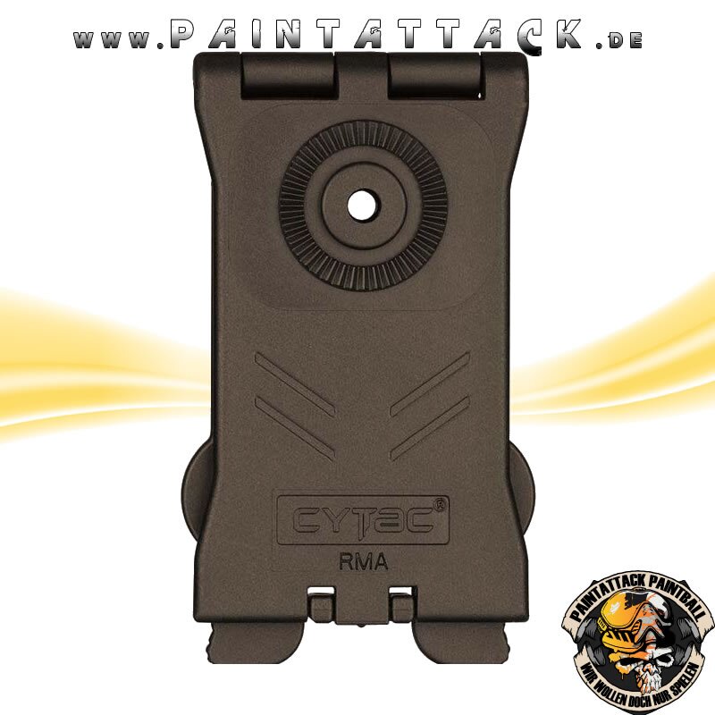 Molle Adapter für Holster von Cytac für z.B. Umarex PPQ, R-Defender schwarz – Bild 2