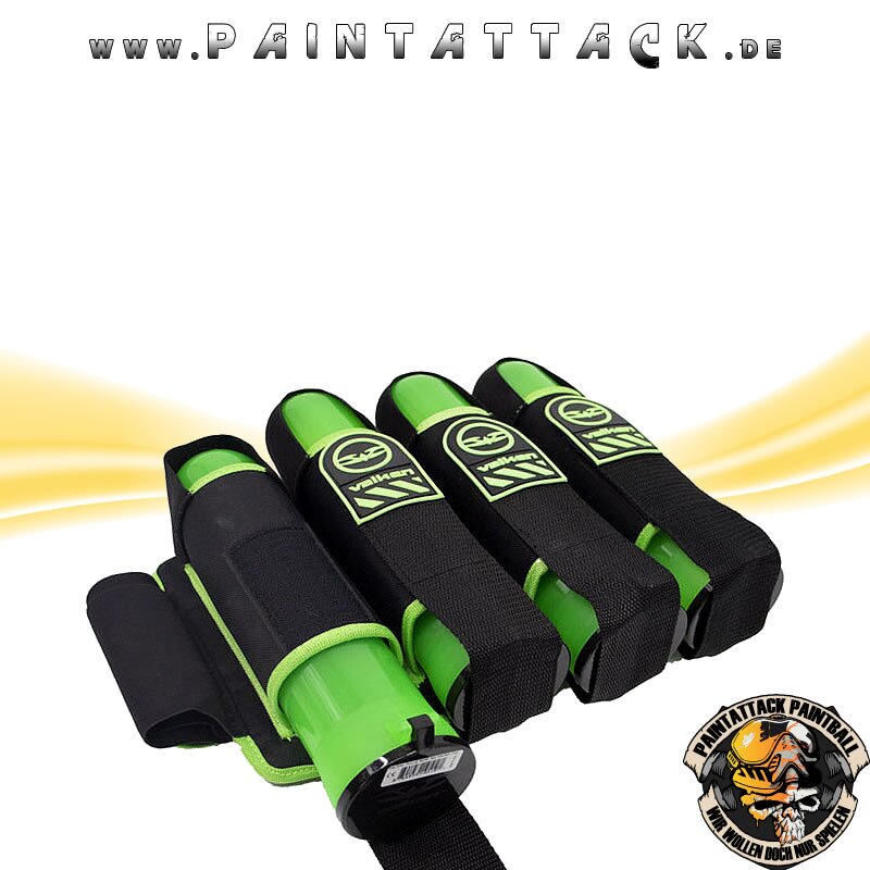 Paintball Battlepack 4 Pot Valken Alpha Green Camo – Bild 2