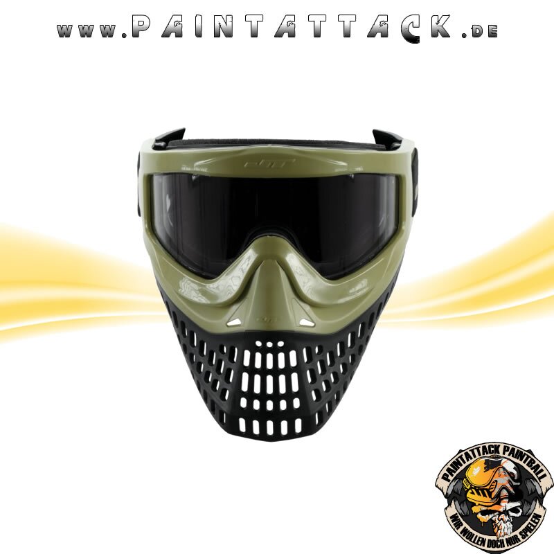 Paintball Maske JT Proflex X  thermal  oliv schwarz – Bild 2