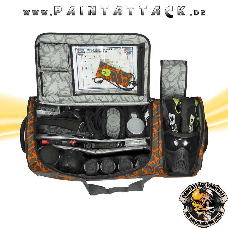 Paintball Tasche Planet Eclipse GX2 Classic Kitbag Fighter Orange – Bild 2