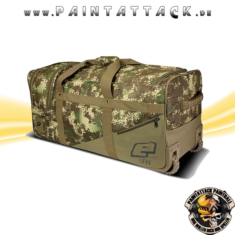 Paintball Tasche Planet Eclipse GX2 Classic Kitbag HDE Earth braun camo – Bild 2
