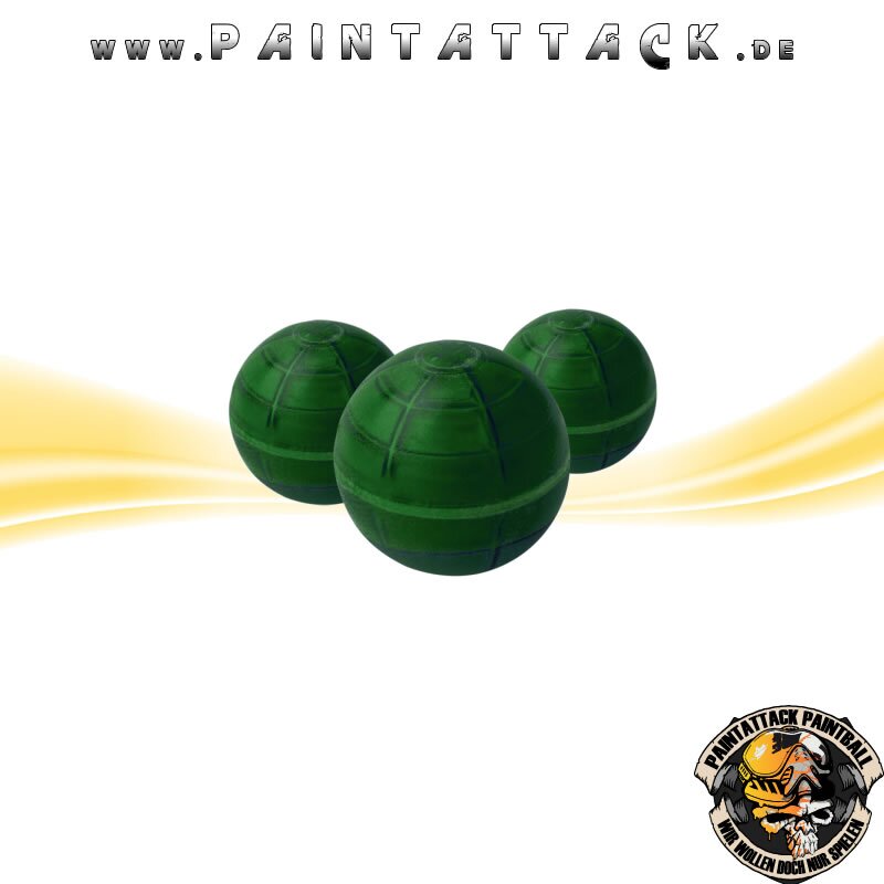 Paintballs Cal. 50 mit Hartschale T4E Sport MAB 50 Markingballs 500 Stück grün – Bild 2