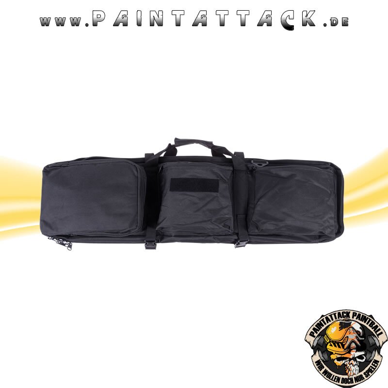 Rucksack Gewehrtasche Attack-Pack Futteral für Waffen 87cm Schwarz – Bild 2