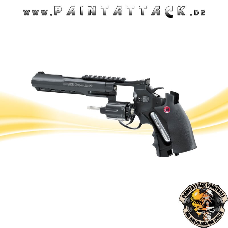 Ruger SuperHawk 6" Airsoft Revolver 6 mm BB - Schwarz – Bild 2