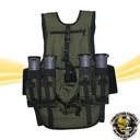 Tactical Vest PT-Field Paintball Weste / Taktische Weste / Battle Weste für Softair und Paintball -  Oliv – Bild 2
