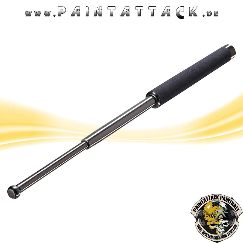 Teleskopschlagstock Stahl Teleskop-Abwehrstock Walther ProSecur 25" Zoll Softgrip – Bild 2