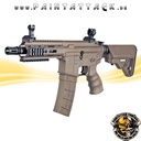 Tippmann Recon AEG Shorty 6 Zoll mit M-Lok Shroud 6mm BB Airsoft Gewehr TAN – Bild 5
