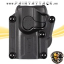 Universalholster für über 60 Pistolen CYTAC Mega-Fit schwarz Holster für Linkshänder – Bild 3