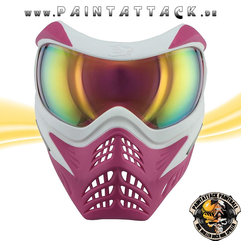 VForce Grill SE Pink Warrior thermal Paintball Maske – Bild 4