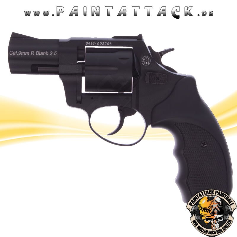 Zoraki R1 2,5 Zoll Schreckschussrevolver schwarz – Bild 2
