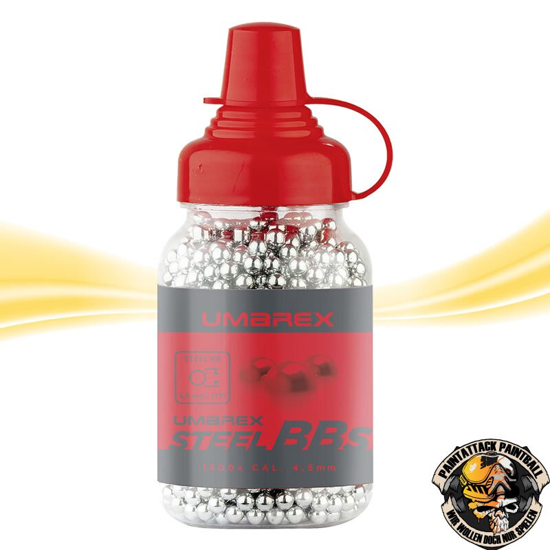 Umarex Stahl-BBs cal. 4,5 mm (.177) BB, 1.500 St. Flasche 0,35 g,