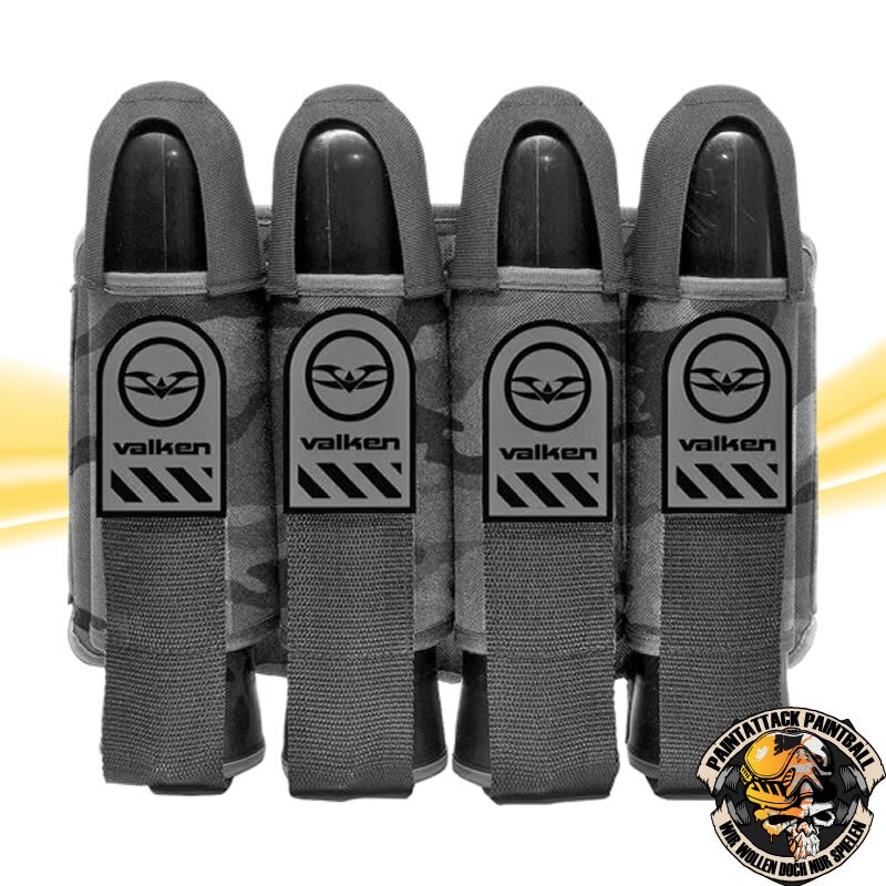Paintball Battlepack 4 Pot Valken Alpha Black Camo