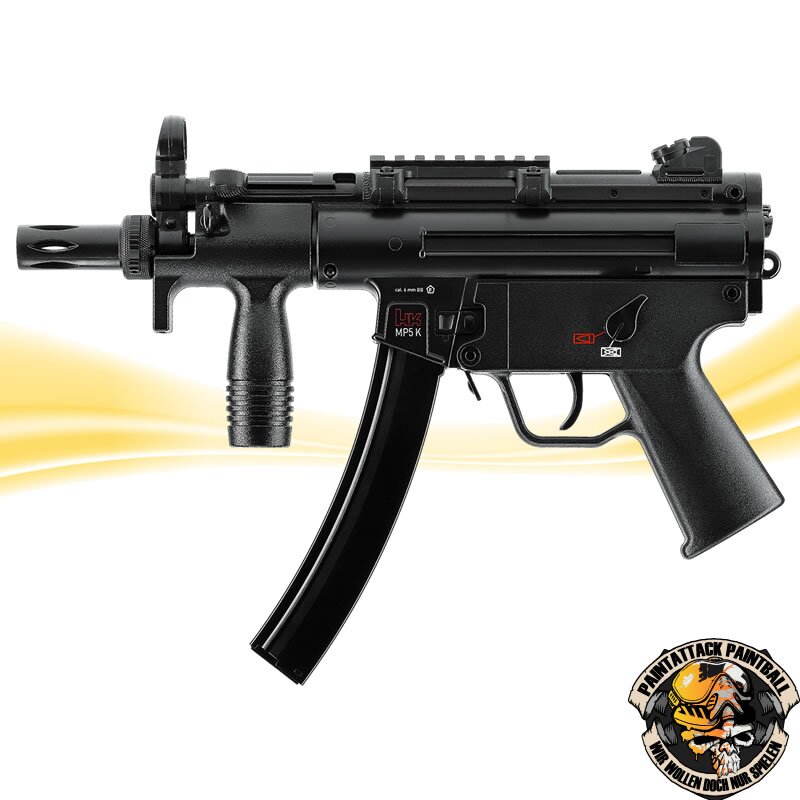 HK MP5 K Airsoft Maschinenpistole mit Blowback 6mm BB CO2