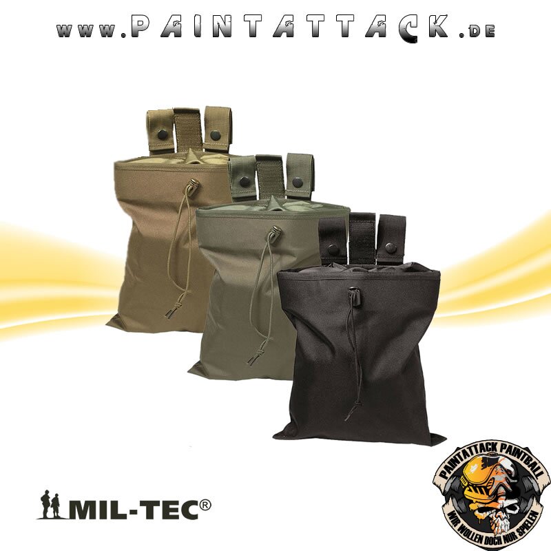 Abwurfsack Empty Shell Pouch Magazin Abwurfbeutel groß Oliv