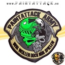 Paintattack Paintball 3D Rubberpatch Rot