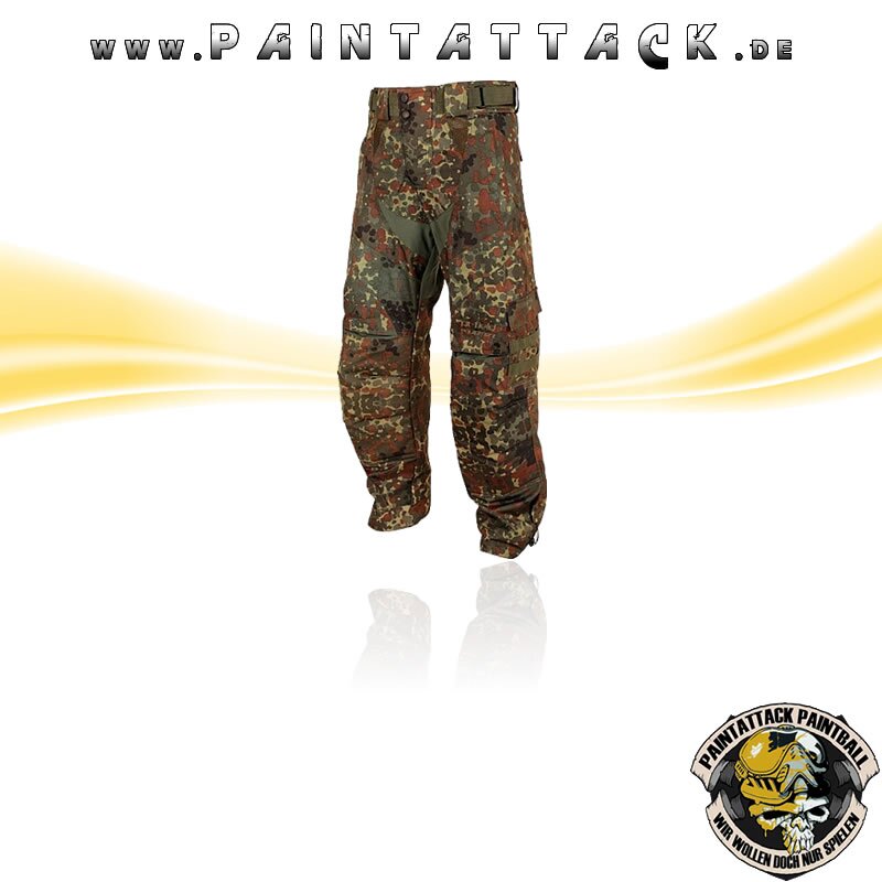 Pro Toyz pt-field Tactical Speed Pants / Molle Paintball Hose Flecktarn camo Gen6 XXL