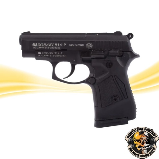 [6755] Zoraki 914 Pistole 9mm PAK Schreckschusspistole schwarz