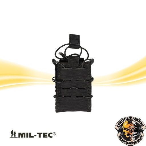 [6736] Molle Magazintasche universal open Top Flex Single schwarz