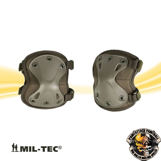 [6729] Ellenbogenschützer Protect Mil-tec Schutz für Ellbogen oliv