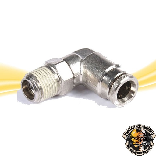[6709] Macroline Fitting 6,3 mm Winkelanschluss – 90° drehbar